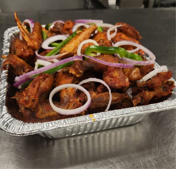 Peppered Turkey Wings Big Tray